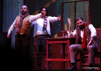 La Boheme en el Teatro Nacional Rubén Darío