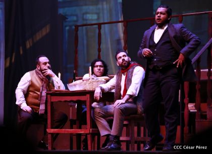 La Boheme en el Teatro Nacional Rubén Darío