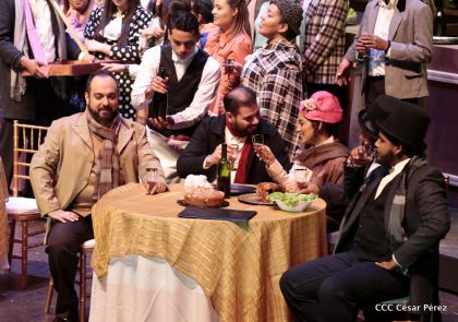 La Boheme en el Teatro Nacional Rubén Darío