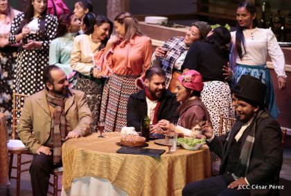 La Boheme en el Teatro Nacional Rubén Darío