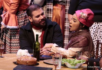 La Boheme en el Teatro Nacional Rubén Darío