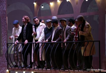 La Boheme en el Teatro Nacional Rubén Darío