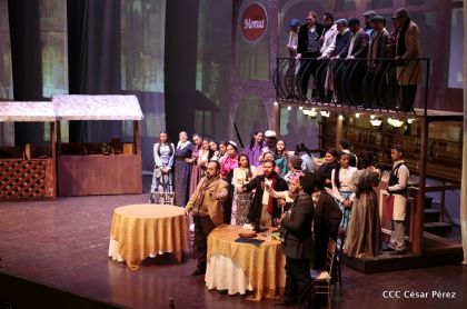 La Boheme en el Teatro Nacional Rubén Darío