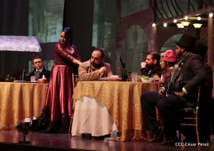 La Boheme en el Teatro Nacional Rubén Darío
