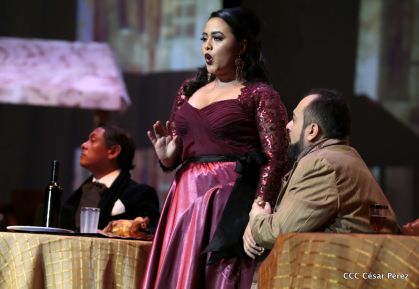 La Boheme en el Teatro Nacional Rubén Darío