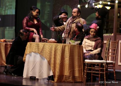 La Boheme en el Teatro Nacional Rubén Darío