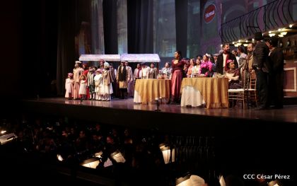 La Boheme en el Teatro Nacional Rubén Darío