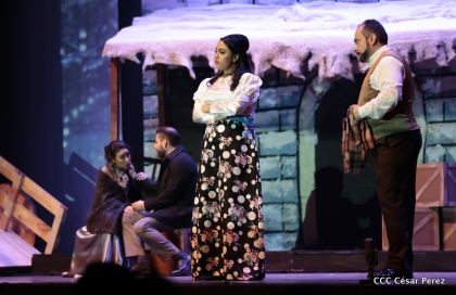 La Boheme en el Teatro Nacional Rubén Darío