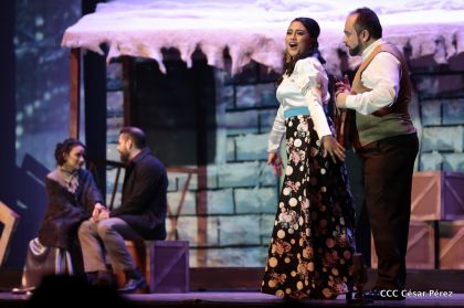 La Boheme en el Teatro Nacional Rubén Darío