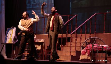 La Boheme en el Teatro Nacional Rubén Darío