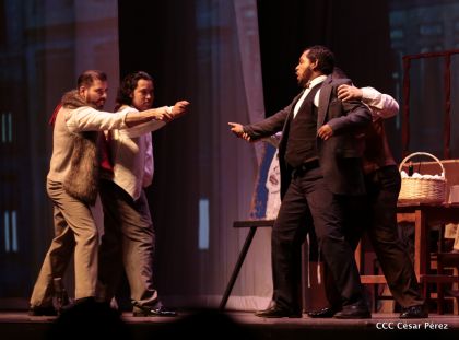 La Boheme en el Teatro Nacional Rubén Darío