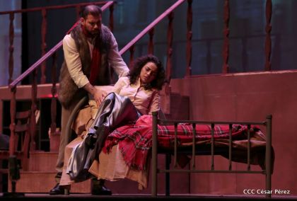 La Boheme en el Teatro Nacional Rubén Darío