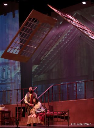 La Boheme en el Teatro Nacional Rubén Darío