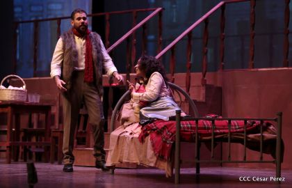 La Boheme en el Teatro Nacional Rubén Darío