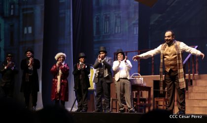 La Boheme en el Teatro Nacional Rubén Darío