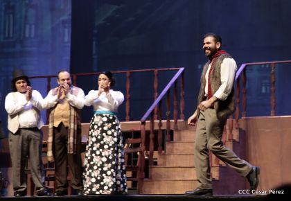 La Boheme en el Teatro Nacional Rubén Darío