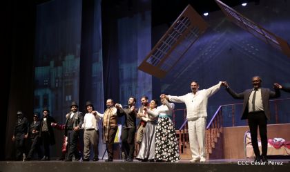 La Boheme en el Teatro Nacional Rubén Darío