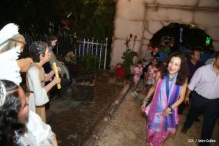 Compañera Rosario supervisa instalación de Ciudad Belén y Parque de la Niñez Feliz  