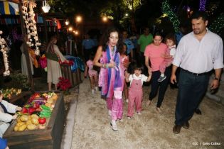 Compañera Rosario supervisa instalación de Ciudad Belén y Parque de la Niñez Feliz  