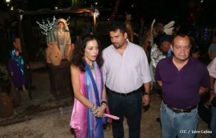 Compañera Rosario supervisa instalación de Ciudad Belén y Parque de la Niñez Feliz  