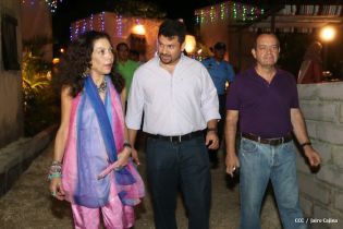 Compañera Rosario supervisa instalación de Ciudad Belén y Parque de la Niñez Feliz  