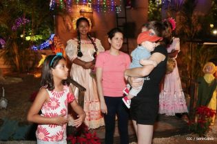 Compañera Rosario supervisa instalación de Ciudad Belén y Parque de la Niñez Feliz  