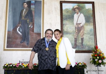 Entrega de la orden municipal año del bicentenario de la Real Villa de Managua 1819-2019