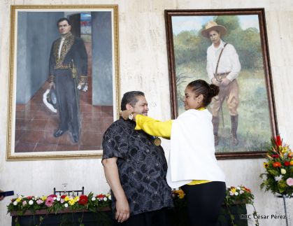 Entrega de la orden municipal año del bicentenario de la Real Villa de Managua 1819-2019