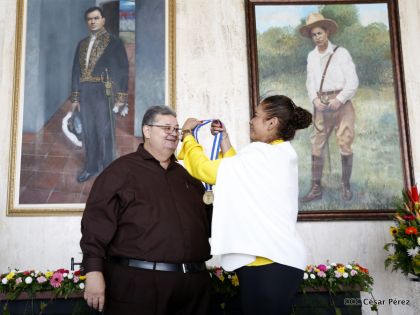 Entrega de la orden municipal año del bicentenario de la Real Villa de Managua 1819-2019