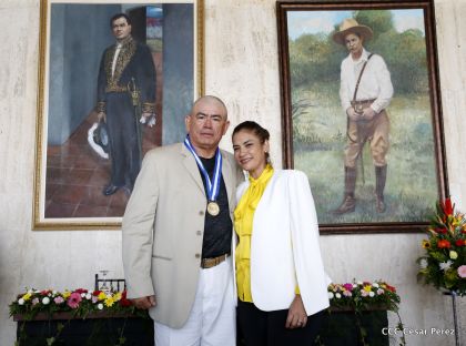 Entrega de la orden municipal año del bicentenario de la Real Villa de Managua 1819-2019