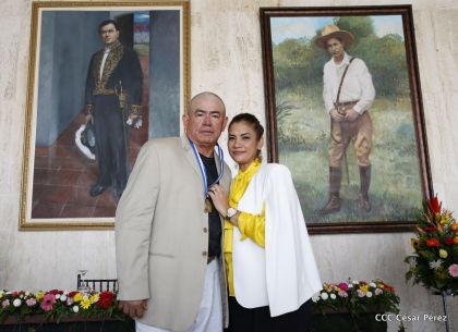 Entrega de la orden municipal año del bicentenario de la Real Villa de Managua 1819-2019