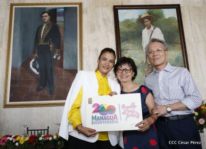 Entrega de la orden municipal año del bicentenario de la Real Villa de Managua 1819-2019
