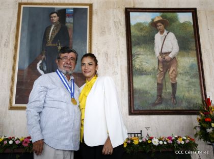 Entrega de la orden municipal año del bicentenario de la Real Villa de Managua 1819-2019