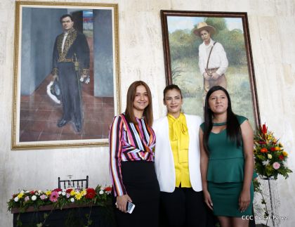 Entrega de la orden municipal año del bicentenario de la Real Villa de Managua 1819-2019