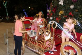 Compañera Rosario supervisa instalación de Ciudad Belén y Parque de la Niñez Feliz  