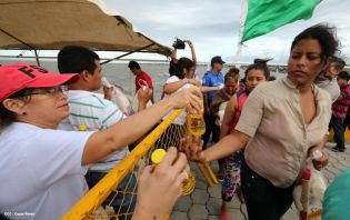 Miles asisten a la celebración de la Purísima Acuática