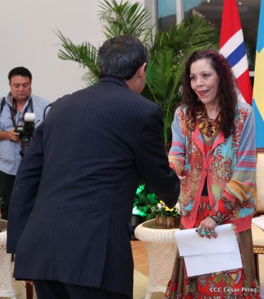 Presentación de Cartas Credenciales de 13 embajadores de países hermanos