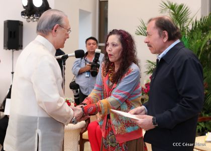 Presentación de Cartas Credenciales de 13 embajadores de países hermanos