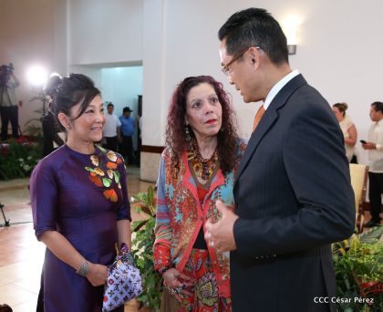 Presentación de Cartas Credenciales de 13 embajadores de países hermanos