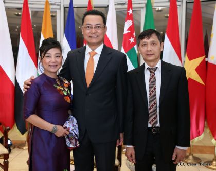 Presentación de Cartas Credenciales de 13 embajadores de países hermanos