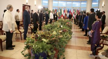 Presentación de Cartas Credenciales de 13 embajadores de países hermanos