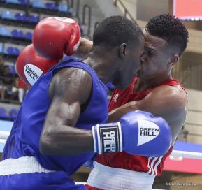 Pre-Panamericano de boxeo olímpico en el polideportivo Alexis Argüello