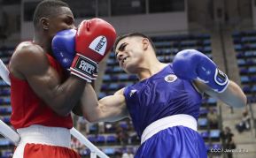 Pre-Panamericano de boxeo olímpico en el polideportivo Alexis Argüello