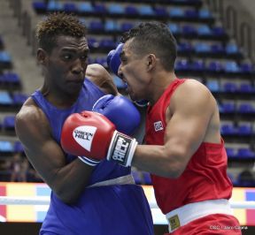 Pre-Panamericano de boxeo olímpico en el polideportivo Alexis Argüello