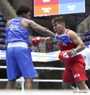 Pre-Panamericano de boxeo olímpico en el polideportivo Alexis Argüello