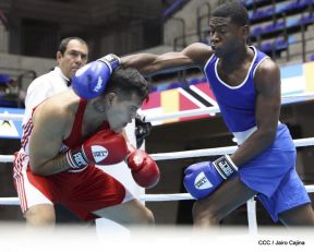 Pre-Panamericano de boxeo olímpico en el polideportivo Alexis Argüello