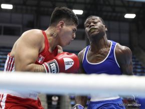 Pre-Panamericano de boxeo olímpico en el polideportivo Alexis Argüello