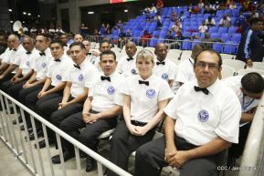 Pre-Panamericano de boxeo olímpico en el polideportivo Alexis Argüello