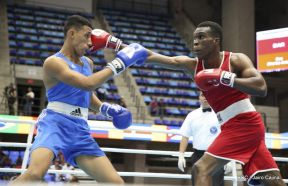 Pre-Panamericano de boxeo olímpico en el polideportivo Alexis Argüello