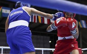 Pre-Panamericano de boxeo olímpico en el polideportivo Alexis Argüello